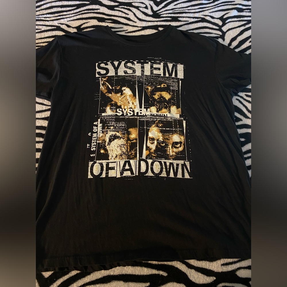 System of a Down tee shirt